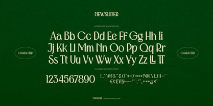 Newsliner Font Poster 6