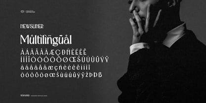 Newsliner Font Poster 7