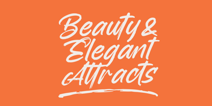 Backline Marker Font Poster 4