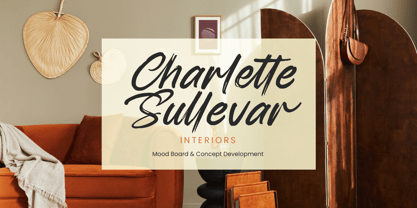 Backline Marker Font Poster 2