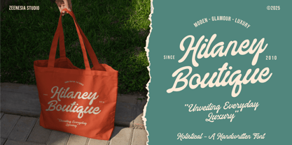 Holistical Font Poster 6