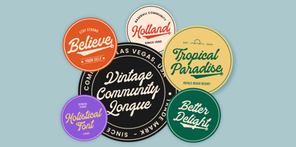 Holistical Font Poster 8