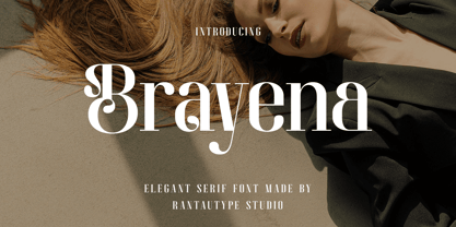 Brayena Font Poster 1