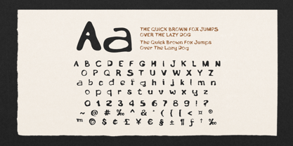 Mad Ink Font Poster 9