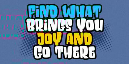 Grow Back Font Poster 7