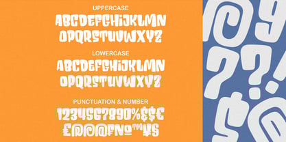 Grow Back Font Poster 8