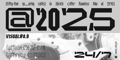 UT Sracotien Font Poster 3