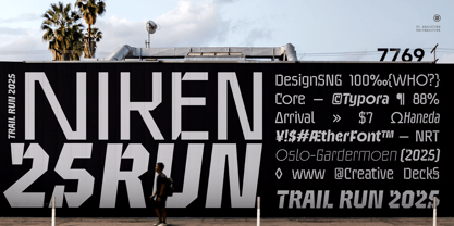 UT Sracotien Font Poster 13