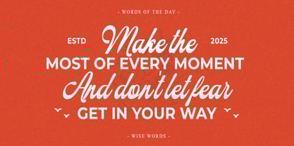 Simphoni Cloffer Font Poster 5