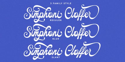 Simphoni Cloffer Font Poster 8