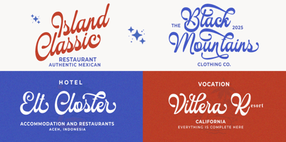 Simphoni Cloffer Font Poster 2