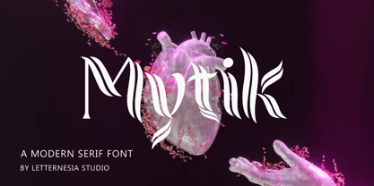Mytik Font Poster 1