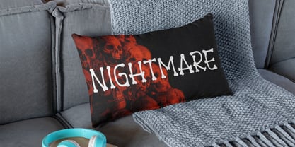 Bone Brush Font Poster 6