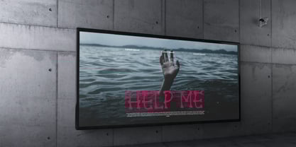 Bone Brush Font Poster 8