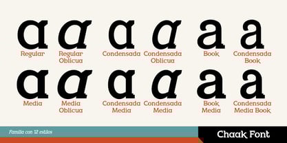 Chaak Font Poster 3