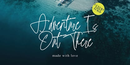 Gambatte Huntrroma Font Poster 5