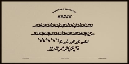 Mooligat Font Poster 12