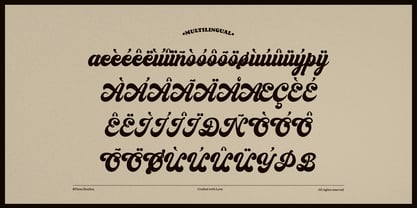 Mooligat Font Poster 11