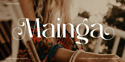Mainga Font Poster 1