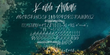 Kartela Authentic Font Poster 2