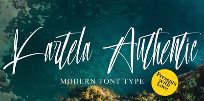 Kartela Authentic Font Poster 1