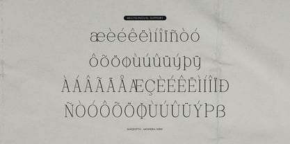 Maqotta Font Poster 11