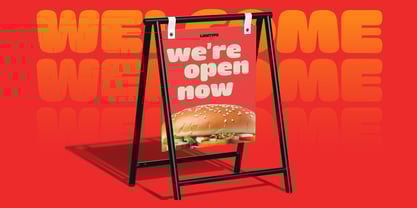 Eatvetica Font Poster 10