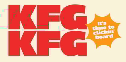 Eatvetica Font Poster 5