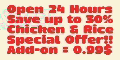 Eatvetica Font Poster 14