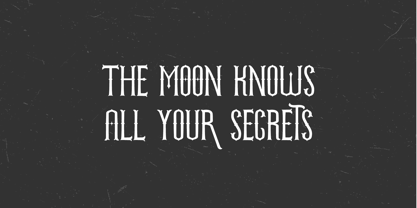 Witchborne Serif Font Poster 4