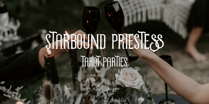 Witchborne Serif Font Poster 5