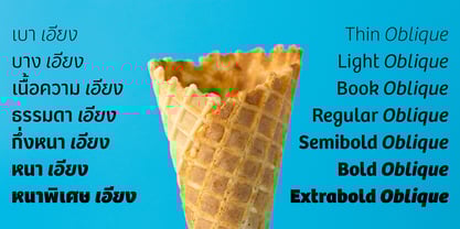 Bree Thai Font Poster 4