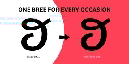 Bree Thai Font Poster 7