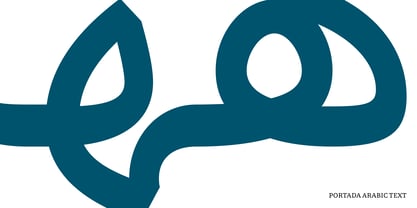 Portada Arabic Font Poster 10