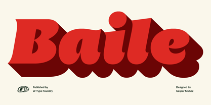Baile Font Poster 1