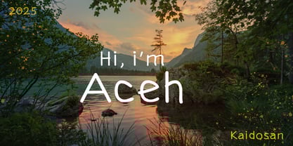 Seulanga Font Poster 4