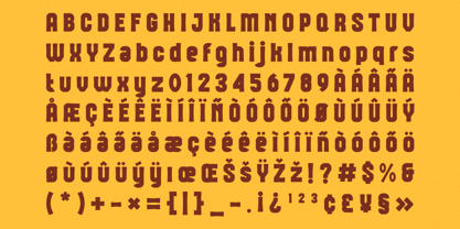 Snaklet Font Poster 2