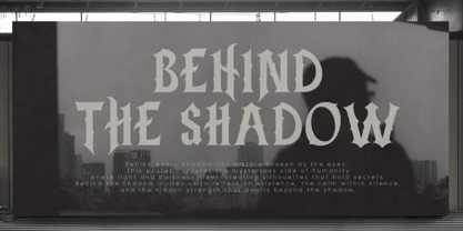 Leathess Font Poster 8