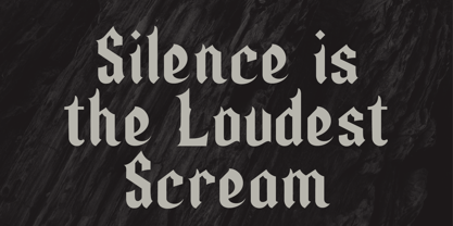 Leathess Font Poster 4