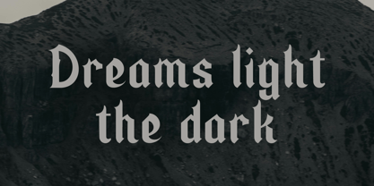 Leathess Font Poster 2