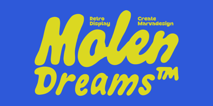 Molen Dream Font Poster 1