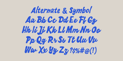 Molen Dream Font Poster 8