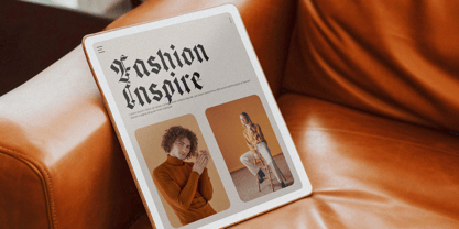 Engourdi Font Poster 14