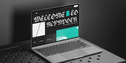 Engourdi Font Poster 8