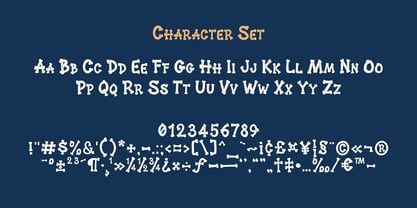 MGF Bonezkul Font Poster 2