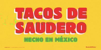 Chonky Kitty Font Poster 4