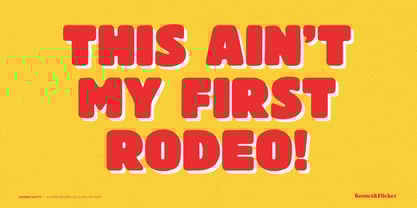 Chonky Kitty Font Poster 9