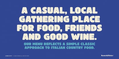 Chonky Kitty Font Poster 6