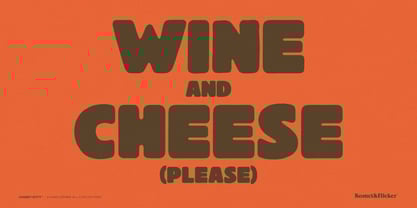 Chonky Kitty Font Poster 5