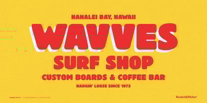 Chonky Kitty Font Poster 13